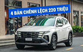 Chênh tới 220 triệu, 4 bản Hyundai Tucson 2024 tại Việt Nam không khác biệt quá nhiều: Bản 'cận tiêu chuẩn' đã có ADAS, loa Bose, màn hình khủng