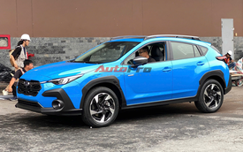 Subaru Crosstrek xuất hiện trước thềm VMS 2024: Thiết kế hầm hố, màn hình dọc, giá dễ cao hơn cả Corolla Cross