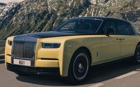 Chiêm ngưỡng độc bản Rolls-Royce Phantom Goldfinger mạ vàng