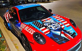 Chiếc Porsche 911 đặc biệt mừng ông Donald Trump thắng cử