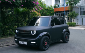 Chưa thỏa mãn với ‘mini Defender', VinFast VF 3 được thợ Việt đổi màu mới: Lần đầu xuất hiện trên mẫu xe này, tiết lộ sắp có nội thất thương gia