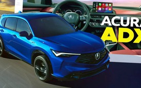 Acura ADX ra mắt: 'Honda Civic SUV' hạng sang lai nội thất ZR-V