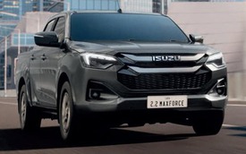 Isuzu D-Max, mu-X có động cơ mới mạnh hơn nhưng tiết kiệm hơn, chỉ 5,6 lít/100km, hộp số 8 cấp cạnh tranh Ranger, Everest