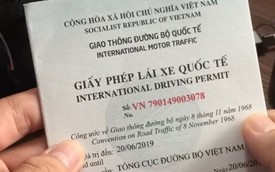 Tin vui cho người Việt tự lái ô tô ở nước ngoài