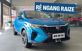 Lô MG RX5 này đang giảm giá còn hơn 500 triệu tại đại lý, rẻ gần bằng Raize dù lớn hơn Corolla Cross