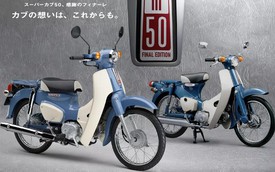 Honda Super Cub 50 ra phiên bản cuối trước khi khai tử