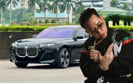 Rapper Andree tậu BMW 7-Series giá niêm yết hơn 5 tỷ đồng, CĐM mạng khen ‘đỉnh nóc kịch trần’