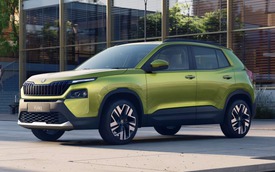 Skoda Kylaq ra mắt: Giá quy đổi từ 237 triệu đồng, gầm VW, 2 màn hình lớn, cạnh tranh Raize, Sonet