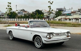 ‘Huyền thoại’ Chevrolet Corvair mui trần xuất hiện trên sàn xe cũ, người bán cho hay: ‘Xe cực hiếm, giá ngang Mẹc E’