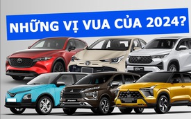 Cuộc đua 'vua doanh số' năm 2024: VinFast VF 5 "rộng cửa" thành xe bán chạy nhất, CX-5 và Xforce bám đuổi gắt gao danh hiệu 'vua SUV' đốt trong