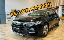 Honda Accord giảm giá 250 triệu tới tận Tết Nguyên đán, quyết thoát khỏi nhóm xe bán chậm