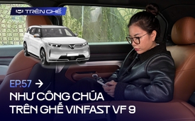 Nội thất VinFast VF 9 qua góc nhìn bạn gái chủ xe: ‘3 hàng ghế, cốp đều thoải mái, lên Trạm Tấu cũng không mệt’