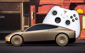 Xe Tesla được điều khiển bằng tay cầm chơi game