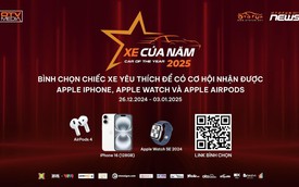 Bình chọn XE CỦA NĂM 2025 nhận iPhone 16 trị giá 30 triệu đồng