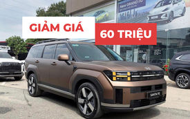 Hết ưu đãi 50% trước bạ, Hyundai Santa Fe được đại lý giảm 60 triệu đồng, giá thực tế chỉ nhỉnh 1 tỷ