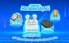 Tham gia Khảo sát An ninh mạng 2024: Cơ hội nhận AirPods 4, doanh nghiệp cũng được mời góp ý kiến