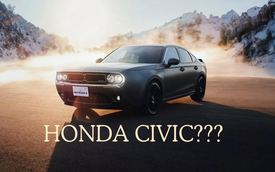 Dân chơi đổ xô đặt hàng bản độ Civic thành xe cơ bắp Mỹ: Ngoại hình như Dodge, bán từ 2025