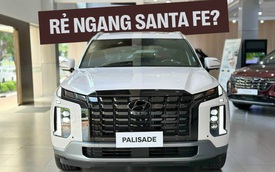 Hyundai Palisade xả hàng giảm giá gần 90 triệu tại đại lý: Bản base còn dưới 1,4 tỷ, tiệm cận Santa Fe, làm khó Explorer