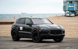 SUV Porsche đấu EQS lộ diện: Cao như Cayenne nhưng lớn hơn, dễ là xe điện với công nghệ tự lái