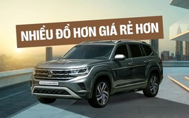 Volkswagen Teramont 'full option' ra mắt Việt Nam: Thêm trang bị cao cấp, bổ sung an toàn, giá rẻ hơn cả bản thường