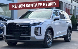 Giảm 120 triệu tại đại lý, giá bán của Hyundai Palisade còn thấp hơn cả 'đàn em' Santa Fe hybrid