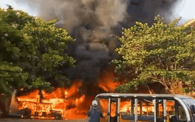 Vụ 40 xe điện của doanh nghiệp cháy trong khuôn viên trường: Hiệu trưởng nói gì?