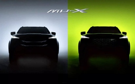 Isuzu mu-X sắp có diện mạo mới, bổ sung biến thể RS