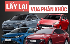 Hyundai i10, Accent lấy lại ngôi vua doanh số, Kia K3 lật đổ Mazda3 và một mẫu xe nữa vừa ra mắt đã tạo cơn sốt