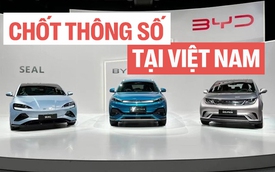 3 mẫu xe BYD chốt thông số tại Việt Nam: Trang bị đếm mỏi mắt, đa dạng phân khúc, CX-5, Camry phải dè chừng