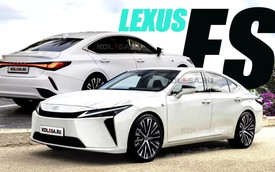 Lexus ES 2026: Gạt bỏ lưới tản nhiệt "con suốt" để chạy điện hoàn toàn