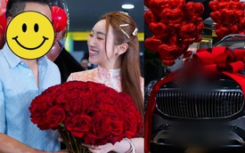 Sao nam Vbiz "chơi lớn" tặng 2 xế sang tiền tỷ cho vợ kém 16 tuổi đang bầu 6 tháng