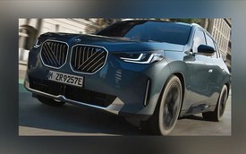BMW X3 2025 bất ngờ lộ diện hoàn chỉnh: Lưới tản nhiệt dị như 7-Series, đèn như 5-Series, hông na ná iX