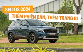 Kia Seltos 2024 thêm 2 phiên bản mới tại Việt Nam, bổ sung trang bị cho bản giữa, giá tăng thêm 20 triệu đồng