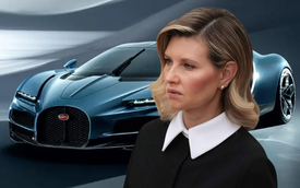 Rộ tin Đệ nhất Phu nhân Ukraine là chủ sở hữu đầu tiên của siêu xe Bugatti 4,5 triệu euro: Sự thật là gì?