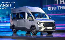 Ford Transit 2024 ra mắt Việt Nam: Giá từ 905 triệu, kích thước lớn hơn, nhiều công nghệ chưa từng có, làm khó Solati
