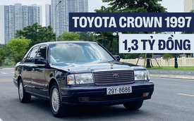 Rao Toyota Crown 27 năm tuổi biển 'phát lộc' giá 1,3 tỷ, chủ xe chia sẻ: 'Chạy 400.000km vẫn bền, chỉ bán cho người thực sự đam mê'