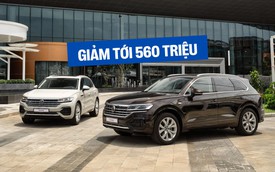 Volkswagen Touareg giảm giá tới 560 triệu đồng, giá thực tế thấp hơn đối thủ Audi Q7 tới 840 triệu