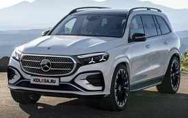 Xem trước Mercedes-Benz GLS 2026: Dáng vẫy vậy nhưng ‘đập đi xây lại’ cả mặt trước và sau, nội thất có màn hình khủng