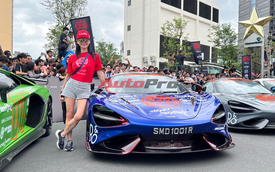 Gumball 3000: Phú bà Singapore một mình cầm lái McLaren 765LT từ TP HCM 'về nhà'