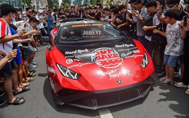 Những hình ảnh xấu trong Gumball 3000 tại TP. HCM: Người trèo rào, người chặn đầu xe, người đập kính siêu xe khiến YouTuber phải hét lên