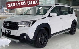 Hàng loạt MPV đua ưu đãi: Xpander bản cao giảm gần 70 triệu, XL7 Hybrid mới ra mắt đã xuống còn 570 triệu