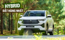 Innova Cross có doanh số khủng nhất, CR-V bán vượt Corolla Cross và những mẫu khác lọt top xe hybrid đắt khách tại Việt Nam năm 2024