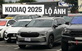 Skoda Kodiaq 2025 bất ngờ lộ ảnh tại Việt Nam: Cạnh tranh Santa Fe bằng máy xăng 2.0L mạnh 187 mã lực, có 2 phiên bản và dẫn động 2 cầu