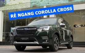 Subaru Forester 'dò đáy' giá mới đầu năm 2025: Thực tế còn từ 819 triệu đồng, thêm cạnh tranh CX-5, Tucson