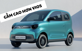 VinFast Minio Green có thông số chi tiết: Gầm cao hơn Vios, tối đa 85km/h, chạy 180km/sạc