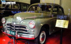 Cận cảnh 3 chiếc ô tô phục vụ Bác Hồ được công nhận là bảo vật quốc gia