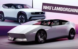 Mẫu Honda mới này trông như Lamborghini nhưng có 4 cửa, thay gương bằng camera, nhiều tính năng tự lái