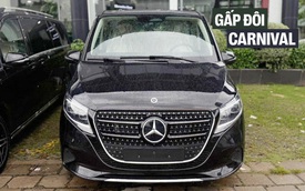 Ảnh thực tế Mercedes-Benz V-Class 2025 gần 3,4 tỷ đồng tại đại lý: Đắt bằng 2 chiếc Carnival cao cấp, đổi lại nhiều trang bị xịn từ tiêu chuẩn