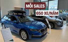 1 đại lý Skoda chỉ cần 2 sales cũng bán được 1.300 xe/năm!