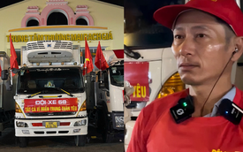 Đội trưởng xe 68 lên tiếng về thông tin "bán vàng của vợ" mua nhu yếu phẩm cứu trợ người dân vùng lũ